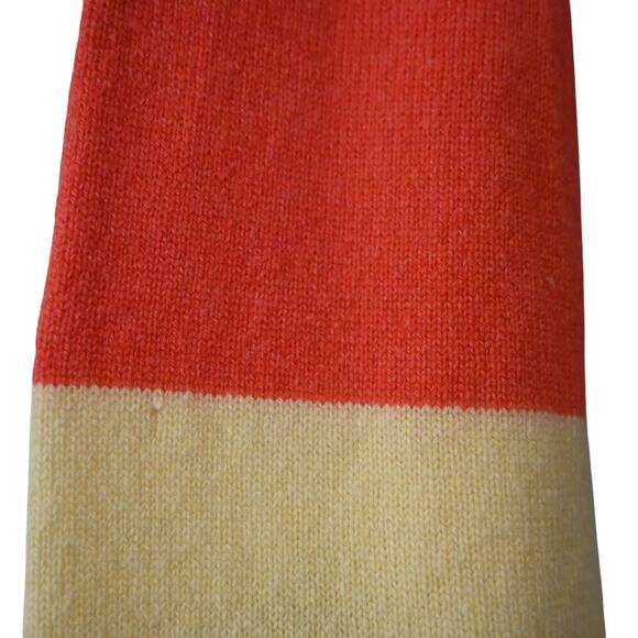 Chanel Cashmere Sweater Size 38 US 6 Pink Yellow Orange Blue 2008 Pullover - Picture 4 of 8